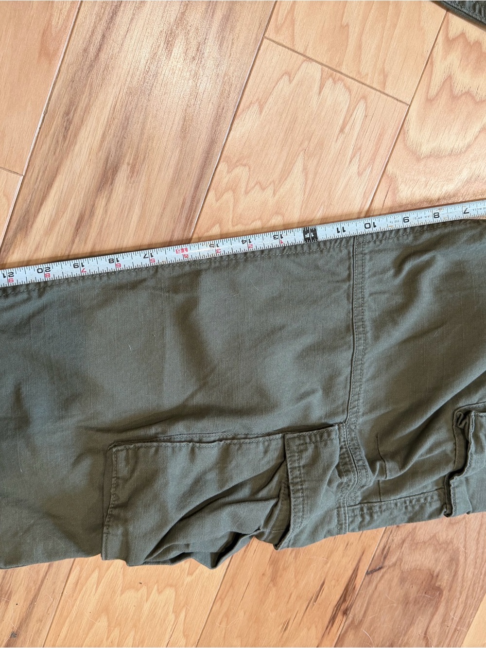 Aeropostale Women’s Large Olive Utility Cargo Pants Y2K Gorpcore Utility - Picture 8 of 10